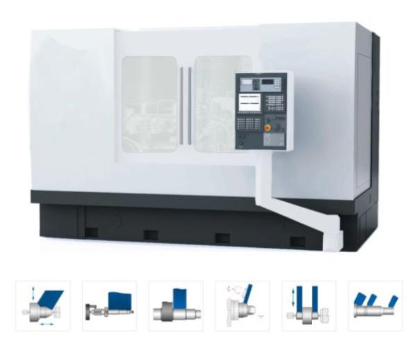 High Accuracy Parts Industry CNC Grinding Machine With External Grinding