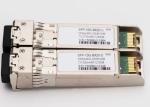 SR LR ER ZR BIDI Sfp+ Transceiver Module Single Mode Fiber Optic Transceiver