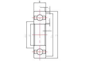 Wholesale Precision Deep Groove Ball Bearings(EMQ Bearings) 6822 from china suppliers