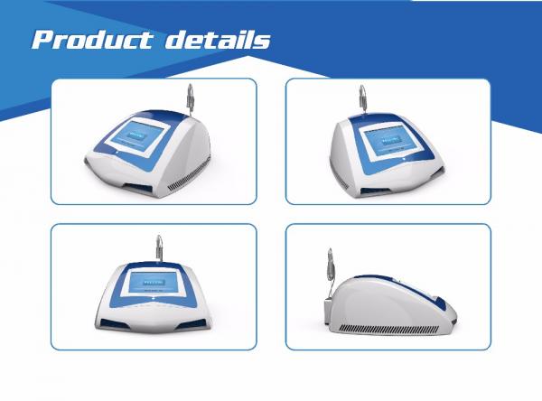No down time continuous / pulse work mode diode laser 980 nm varicose spider vein machine
