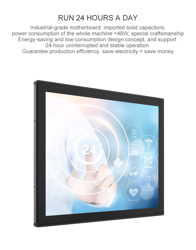 1920x1080 Resistor Capacitor Android Embedded Touch Panel PC