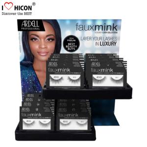 Wholesale Acrylic Cosmetic Organizers 2 - Layer Eyelash Display Rack For Cosmetic Store from china suppliers