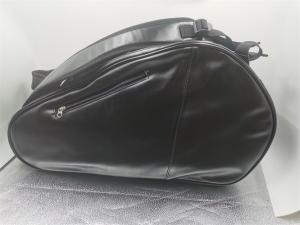 Wholesale Practical Padel Racket Carrying Bag Made of lychee leather from china suppliers