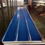 insulated 50mm blue eps sandwich roof panels with 0.426mm for vegetable market