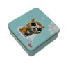 Buy cheap Embossed Square Tin Box with Lid Lower Price Tin Cans Wholesale Metal Containers from wholesalers