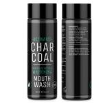 Clean Teeth Stains Mint Flavor Natural Whitening Activated Charcoal MouthWash