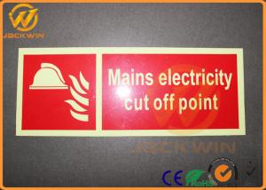 Wholesale Reflective Safety Traffic Warning Signs For Mains Electricity Cut Off Point from china suppliers