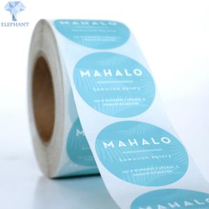 Wholesale Peelable Hot Stamping Printed Self Adhesive Labels On A Roll from china suppliers