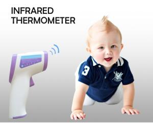 Wholesale LCD Digital Medical Grade Forehead Infrared Thermometer Baby 3 Colors Backlight from china suppliers