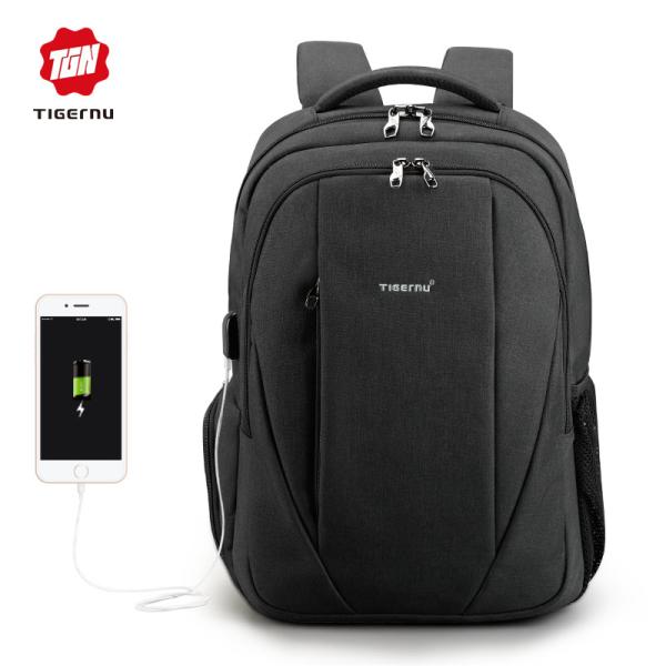 T-B3399 Waterproof Travel Laptop Backpack Anti Theft Lightweight Mochila Men