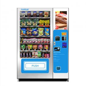 China CE Certified Snack Drink Vending Machine For Snacks Chips Biscuit Bread on sale