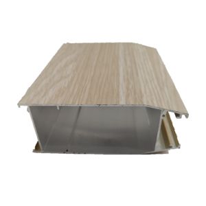 Buy cheap 6000 Series Light Wood Grain Finish Aluminum Profile Extruded For Building from wholesalers