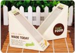 Wholesale large transparent windows birthday cupcake packaging paper cake box