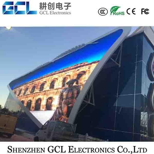 P16 Outdoor Advertising Led Screen Flexible Transparent Led Curtain Display