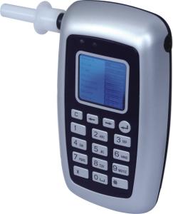 Wholesale 2.1AH 2 AA Batteries Professional Breathalyzer ODM Bluetooth Alcohol Tester from china suppliers