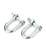 Metal Safety Hooks Heavy Duty Towing Straps for Car Accessories in Yellow