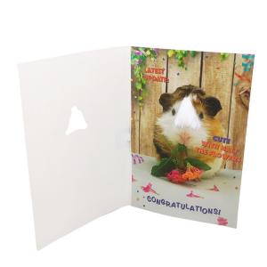 Wholesale 300gsm Paper Musical Paper Greeting Cards Handmade Built In Slider Switch from china suppliers