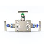 Instrumentation Manifold High Pressure Valve Swagelok 3 Way Manifold Stainless