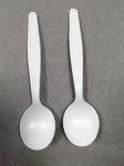 6 Inch Compostable Western Spoon Eco Friendly Cutlery Set Made From Cornstarch -