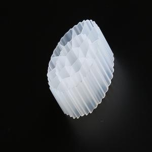 Wholesale White Color MBBR Media With Virgin HDPE Material And 25*12mm Size For Waste Water Treatment from china suppliers