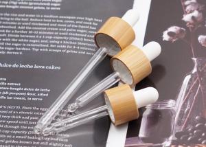 Wholesale 18mm 20mm Bamboo Dropper Cap Essential Oil For Glass Bottle from china suppliers