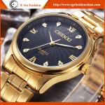 013 Full Gold Stainless Steel Watches Man Watch Quartz Watch Casual Dress Watch