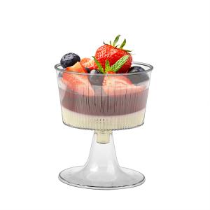 Wholesale Eco-friendly tableware special shape disposable polystyrene plastic glass cup for ice cream from china suppliers