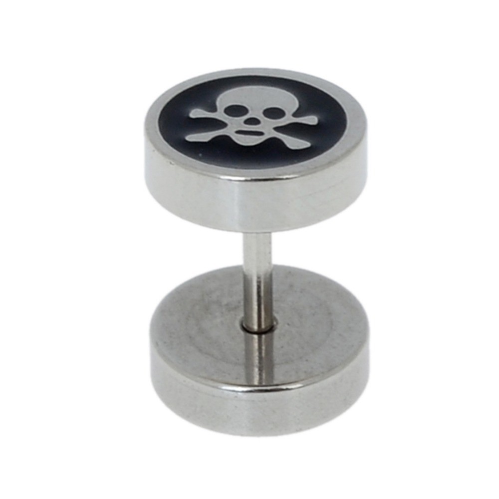 316l Surgical Steel Crystal Gem Assorted Colors Ear Stud Piercing Simple Style Screw-Back Earrings Sexy Girls Jewelry