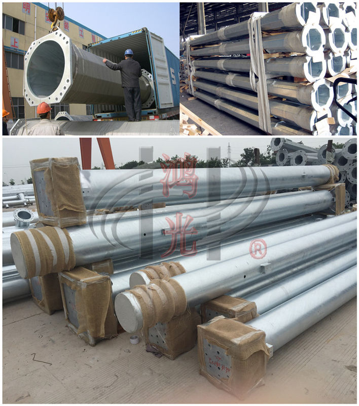 Q345B / A572Electrial Substation Steel Structures with Standard GB / T