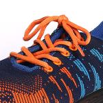 Construction Work Fly Knit Safety Shoes With Rubber Outsole Steel Toe And Steel