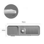 Silicone Faucet Handle Tray Mat Kitchen Utensils Sink Dishwashing Soap Sponge