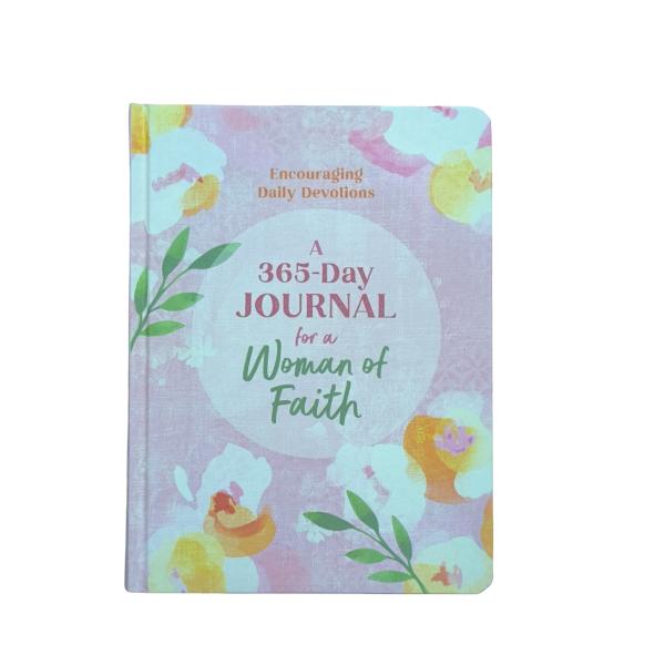 A 365-Day Journal For A Woman Of Faith Hardcover Christian Journal With Matte