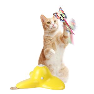 Wholesale 285g Cat Pet Toys Flutter Bug Electric Rotating Butterfly Cat Toy from china suppliers