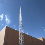 Q345 Steel Tube Grounding Towers For Lightning Protection