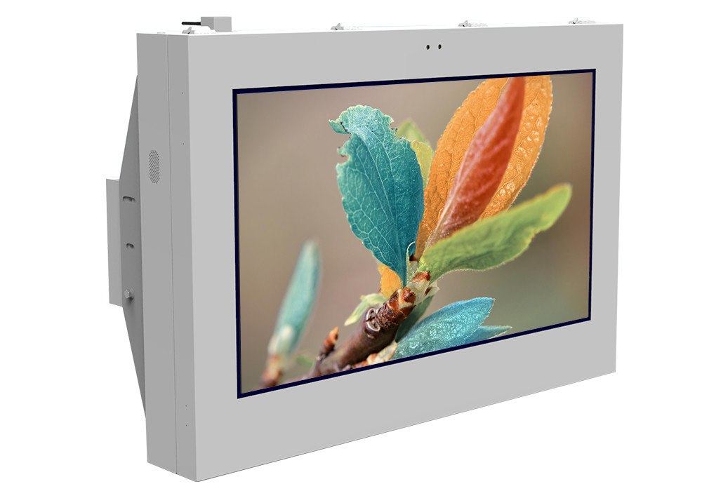 OEM Outdoor LCD Advertising Display , 32'' Wall Mounted Digital Display Screen