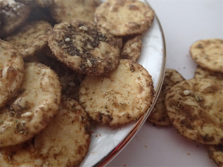 OU KOSHER Senbei Rice Crackers Coarse Delicious Sesame Seed Biscuits
