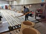 Rolled Dock Crane Asbestos Free Woven Brake Lining