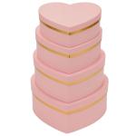 Custom Order Luxury Love Heart Shape Cosmetics Gift Packaging Paper Box For