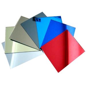 Wholesale Silver Rose Gold Acrylic Mirror Sheet PMMA Mirrored Colored Acrylic Sheet 0.6-6mm from china suppliers