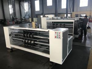 Wholesale QH-PACK 600X2000 Mini Automatic Feeder Corrugatesd Cardboard Slotter Machine For Carton Box from china suppliers