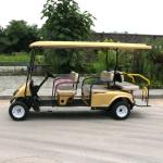 6 Persons 4000w Electric Golf Carts 6V 180AH X 8 Maintenance Free Off Road Golf