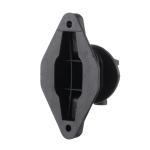 Electric Fence LLDPE 8mm Wire Pinlock Electric Fence Insulators Black Color