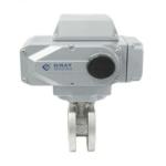 Stainless Steel Flange Connection Metal Seat Electric Control Ball Valve