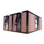 Flat Packaging Container Prefabricated Metal and Wooden Garden Office with