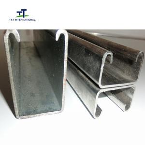 Wholesale Prefabricated Mild Steel C Channel High Precision Dimensional Stable Customized from china suppliers