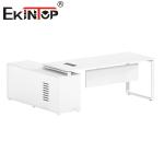 Modern Wood Top Executive Office Furniture Extendable Computer Office Desk