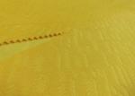210GSM Soft 100% Polyester Embossed Pattern Micro Velvet Fabric - Yellow