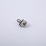 Nickel Plated Carbon Steel Screws M3M4M5M6 Pan Head Combination Screw Three Set