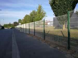 Wholesale Green 3d V Bending Curved Welded Wire Mesh Fence Panel Hot Galvanized from china suppliers