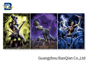 Wholesale Picture With Playing Skull , Flippped Changing Lenticular 3d Image from china suppliers